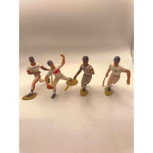 Vintage 1989 Starting Lineup MLB Figures Mays Mattingly McCovey Viola Lot of 4